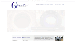 Desktop Screenshot of glasslined.us